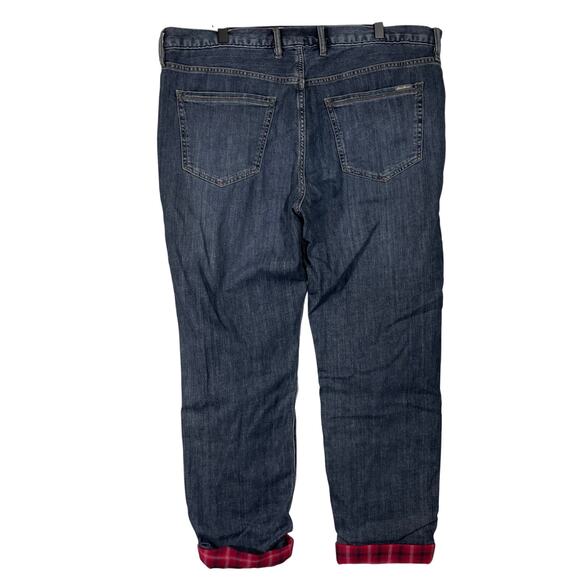 Eddie Bauer Women's Boyfriend Flannel Lined Utility Jeans - Size 16 - Plus Size - Picture 8 of 8